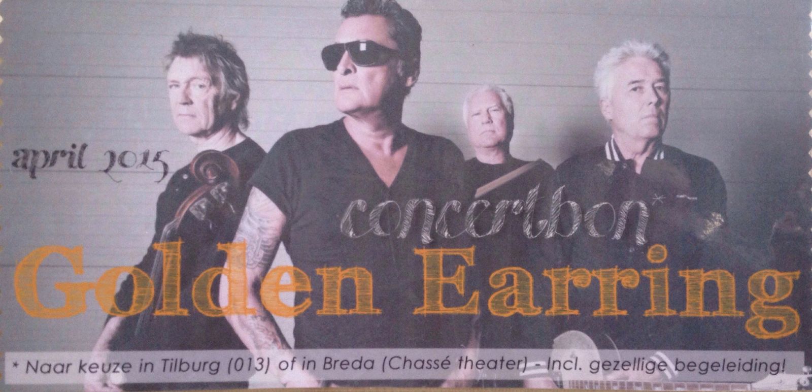 concertbon golden earring