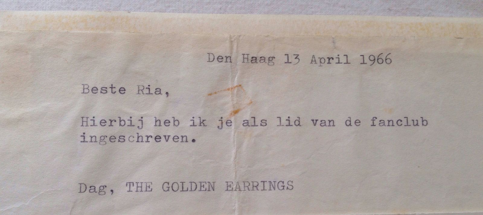 golden earring lid van fanclub